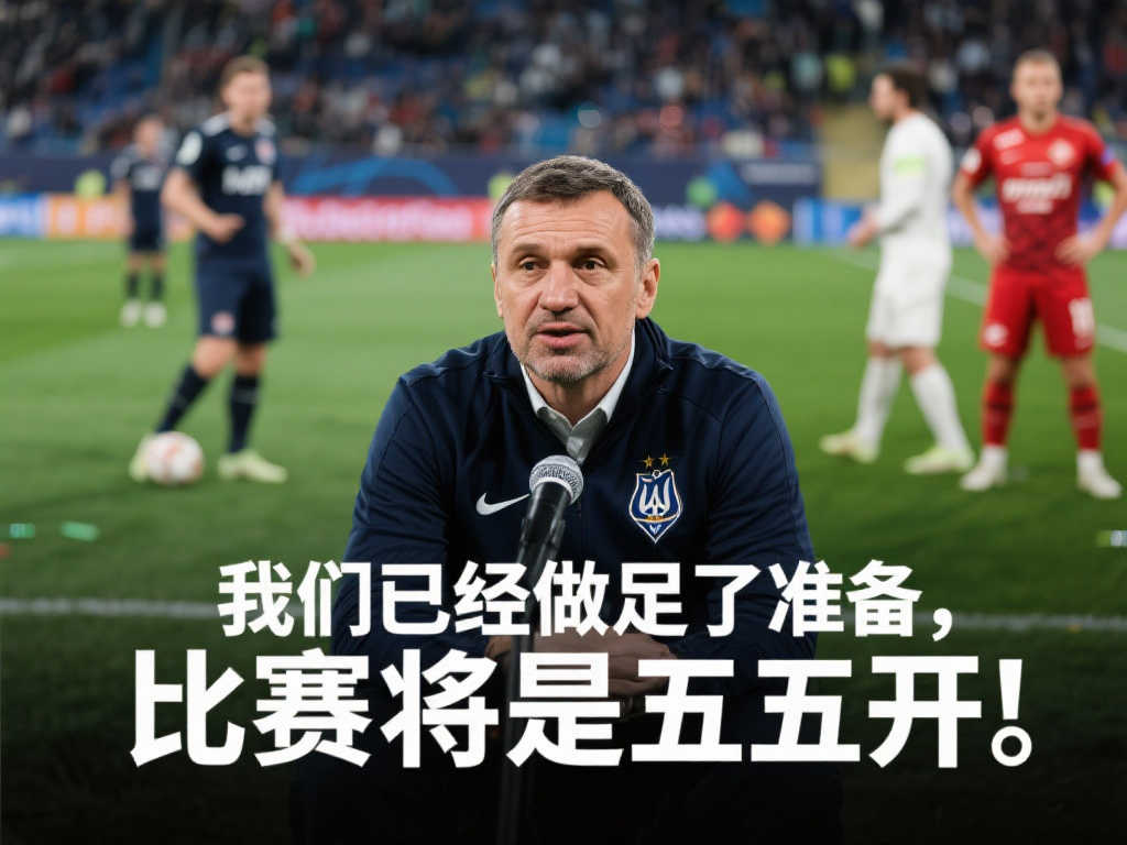 斯卢茨基:准备充分,比赛胜负难料五五分 斯卢茨基:准备充分,比赛胜负难料五五分